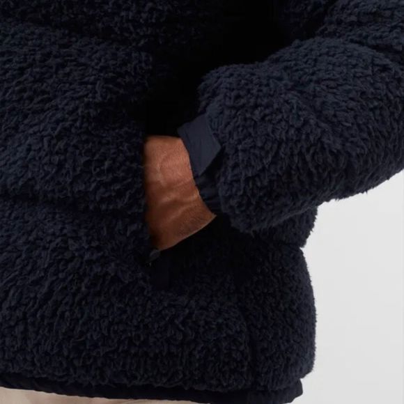 NEW The North Face Sherpa Nuptse Aviator Navy Jacket Womens XS Mens XXS Unisex - Picture 9 of 11